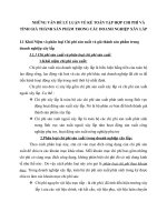 NHỮNG VẤN ĐỀ LÝ LUẬN VỀ KẾ TOÁN TẬP HỢP CHI PHÍ VÀ TÍNH GIÁ THÀNH SẢN PHẨM TRONG CÁC DOANH NGHIỆP XÂY LẮP