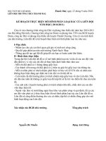 Kế hoạch phân loại rác