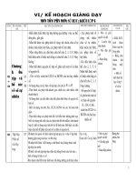 Kế hoạch giảng dạy môn Toán 6 (2010-2011)