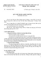 Quy chế thi đua khen thưởng