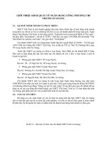 GIỚI THIỆU KHÁI QUÁT VỀ NGÂN HÀNG CÔNG THƯƠNG CHI NHÁNH AN GIANG