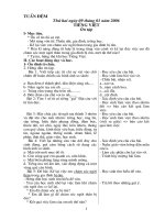 GA lớp 3 chuẩn tuần 28