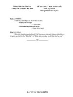 QK-KS HSG Van 9 thang 12+Dap an