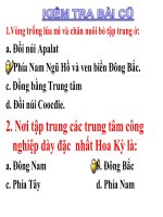 Địa lý 11 - Liên Minh Châu Âu