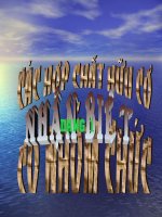 Nhận biết hữu cơ