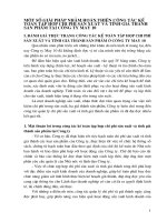 MỘT SỐ GIẢI PHÁP NHẰM HOÀN THIỆN CÔNG TÁC KẾ TOÁN TẬP HỢP CHI PHÍ SẢN XUẤT VÀ TÍNH GIÁ THÀNH SẢN PHẨM TẠI CÔNG TY MAY 10