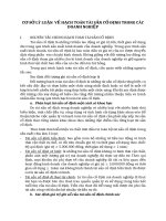 CƠ SỞ LÝ LUẬN  VỀ HẠCH TOÁN TÀI SẢN CỐ ĐỊNH TRONG CÁC DOANH NGHIỆP