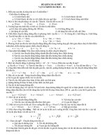 bô đê kiểm tra vật lí 10