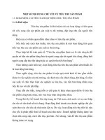 MỘT SỐ NỘI DUNG CHỦ YẾU VỀ TIÊU THU SẢN PHẨM