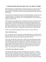 5 PHƯƠNG PHÁP HỌC TỐT CÁC MÔN TỰ NHIÊN