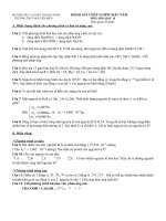 ma trận đề thi hkI