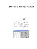 Thiết kế mạch điện