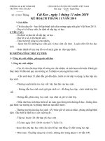 KẾ HOẠCH THÁNG 11 - TỔ 2