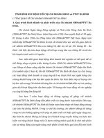 TÌNH HÌNH HUY ĐỘNG VỐN TẠI CHI NHÁNH NHNO và PTNT BA ĐÌNH