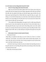 Cơ sở lý luận của hoạt động kinh doanh lữ hành