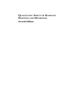 Quantitative aspects of ruminant digestion and metabolism - Phần 1