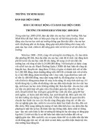 BC Ban đại diện CMHS NH 2010-2011