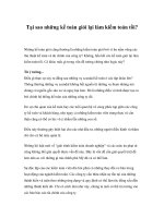 Tại sao những kế toán giỏi lại làm kiểm toán tồi?