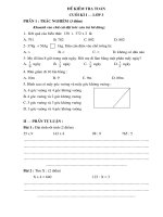 De KT cuoi ki 1 - toan