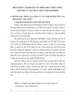 PHÂN TÍCH VÀ ĐÁNH GIÁ CÁC HÌNH THỨC TIỀN LƯƠNG