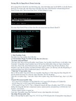 Huong dan su dung hiren boot cd