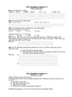 ĐỀ KTĐK LẦN 2 LỚP 4 (CÁC MÔN)