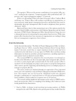 Creating the project office 13