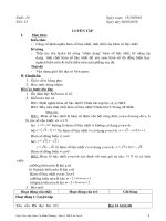 Đại số 9 tiết 22