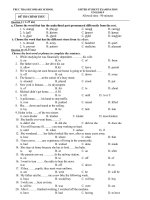 Trial gifted test (G9)