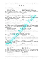 40 ĐỀ LUYỆN THI TRẮC NGHIỆM MÔN HÓA HỌC_Phần 5