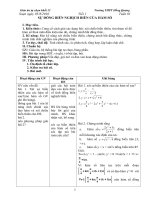 Giáo án tự chọn khối Kì I khối 12 năm học 2010-2011