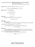 DE THI HOC HK I KHOI 10