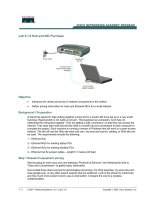 Lab 5.1.6 Hub and NIC Purchase
