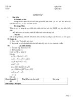 Đại số 9 tiết 14