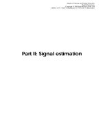 Adaptive lọc và phát hiện thay đổi P3