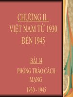 bài 14. phong trào cách mạng 1930 1931