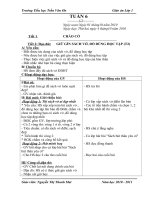 GIAO AN LOP 1 TUAN 6