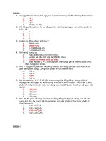 BT Hidrocacbon ko no