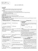 giáo án  vật lí 10- tuần 13