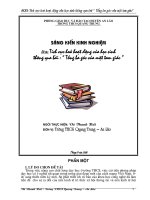 SKKN tổng ba góc trong tam giác