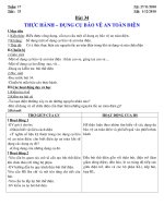 TUẦN 17-TIẾT 33-CN8