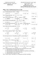 De thi HK I Toan 8 . 2010-2011