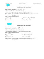 Đê kiem tra Giai Tich 12