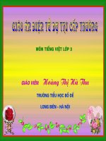 Luyện từ và câu_ Tuần 21