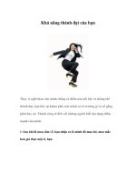 Khả năng thành đạt của bạn