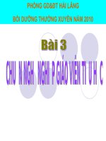 CHUẨN NGHỀ NGHIỆP GVTH