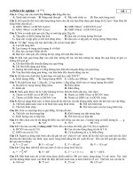 Kiểm tra Lý 6 Tiết 10