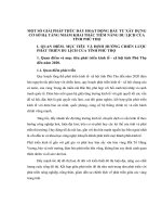 MỘT SỐ GIẢI PHÁP thúc ĐẨY HOẠT ĐỘNG ĐẦU TƯ XÂY DỰNG CƠ SỞ HẠ TẦNG NHẰM KHAI THÁC TIỀM NĂNG DU LỊCH CỦA TỈNH PHÚ THỌ