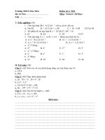 Kiem tra 1 tiet so hoc 6