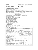 Giáo án Lớp 1 Tuần 18-Sơn